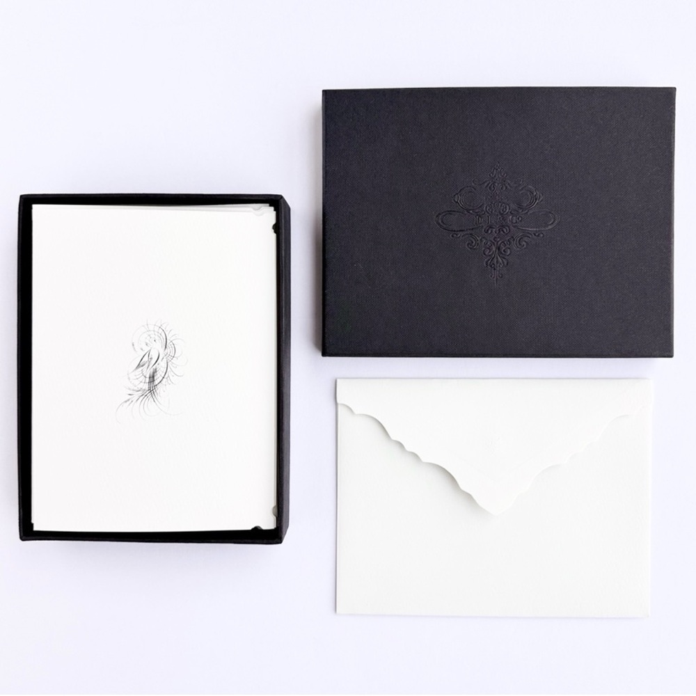 D.L. & Co. High-End Stationary Box Set Cards Envelopes NIB